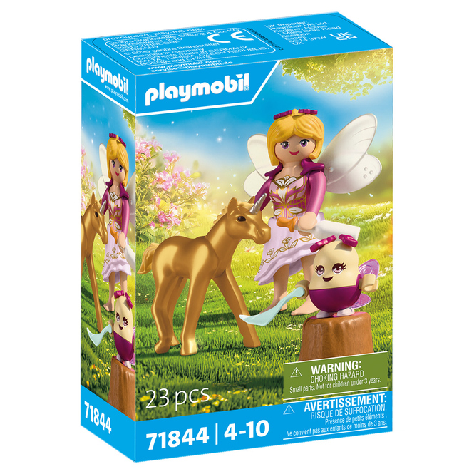 Playmobil® 71844 - Goldenes Einhornfohlen mit Fee - Sammeleinhorn