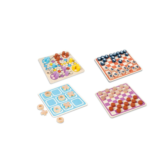 Mini-Holzbrettspiel - 1 Stück