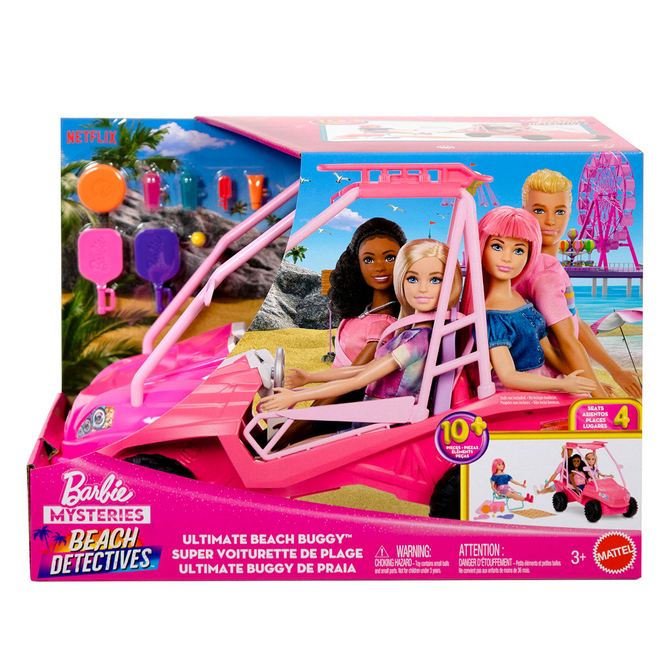 Barbie Mysteries - Beach Detectives - Ultimativer Strandbuggy - Spielset