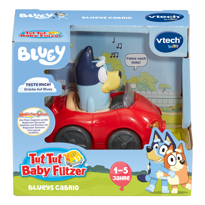 VTech - Tut Tut Baby Flitzer - Blueys Cabrio