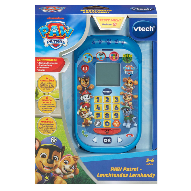 VTech - PAW Patrol - Leuchtendes Lernhandy