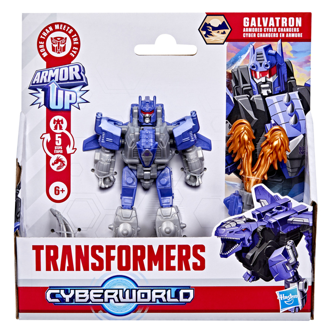 Transformers - Figur - Cyber Changers - Armored - 1 Stück