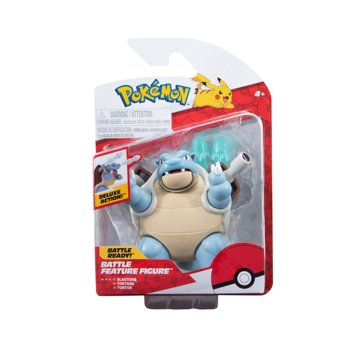 Pokémon - Figur - Turtok - Battle Feature