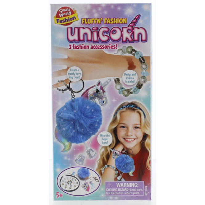 Kreativset - Fluff n' Fashion - Einhorn