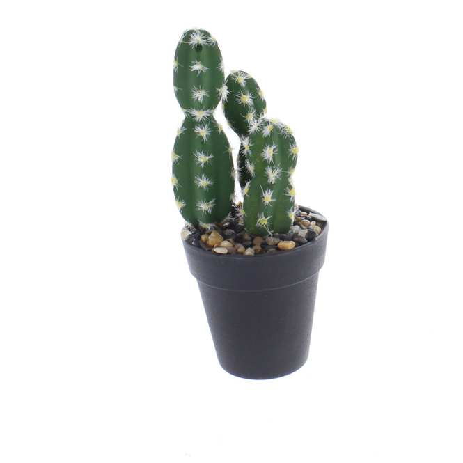 Künstlicher Kaktus im Blumentopf
