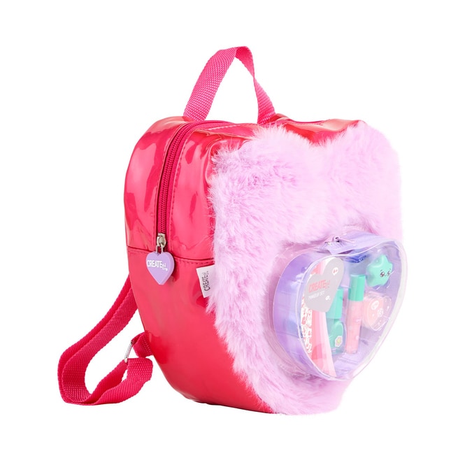 CREATE it! - Make-Up Set im Plüschrucksack - Love Rosa