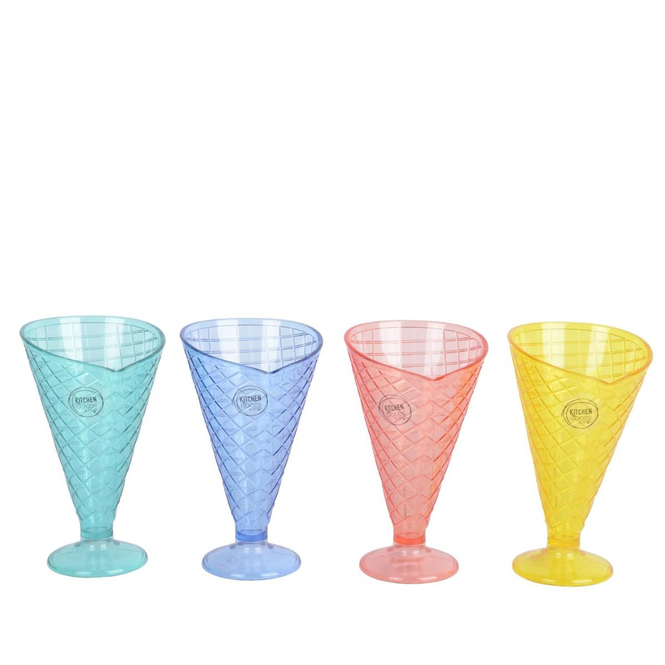 Eisbecher in Waffelform - 1 Stück