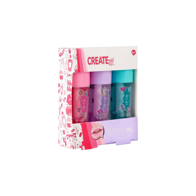 CREATE it! - Lippenöl - 3er Set