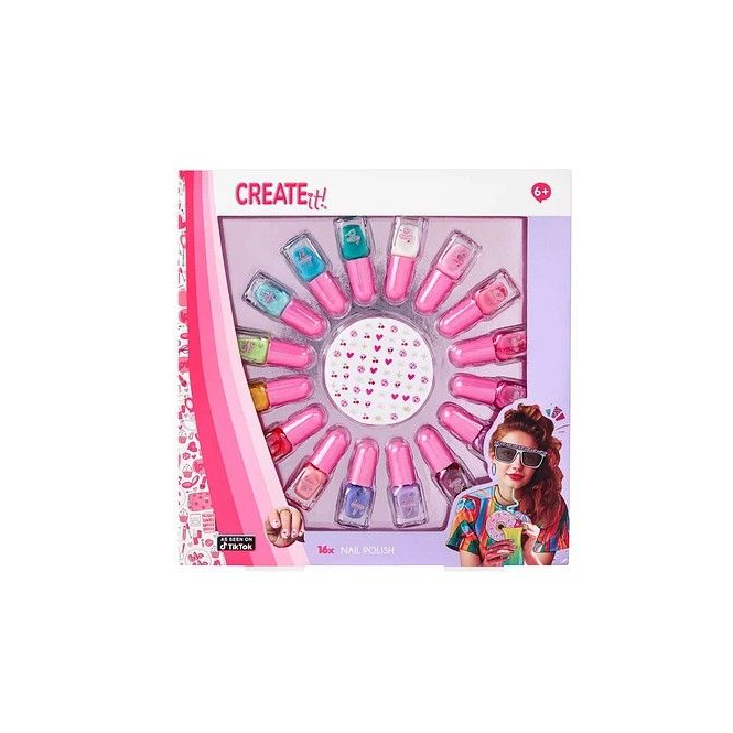 CREATE it! - Nagellack Set - 16 Flaschen