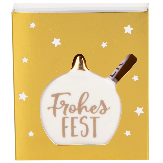 Geldgeschenk - Frohes Fest - ca. 6,3 x 1,4 cm