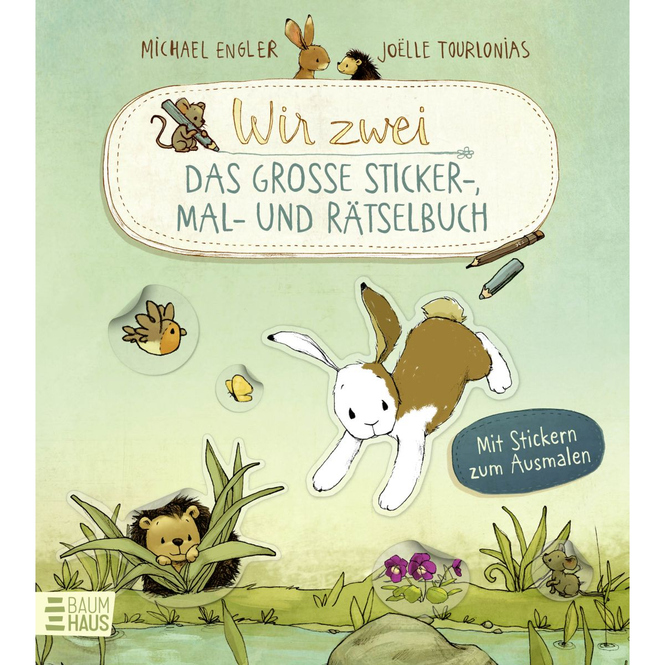 Wir zwei - Das grosse Sticker-, Mal- und Rätselbuch