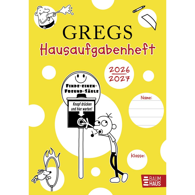 Gregs Hausaufgabenheft 2026/2027