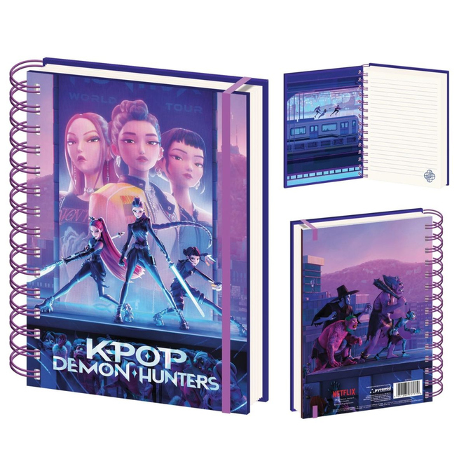 Kpop Demon Hunters - Notizbuch - DIN A5