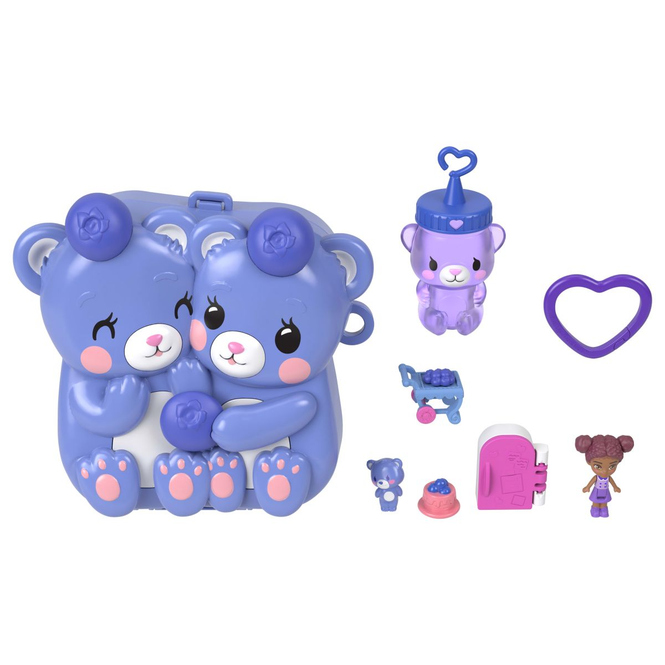 Polly Pocket - Beste-Blaubeeren-Freunde-Schatulle