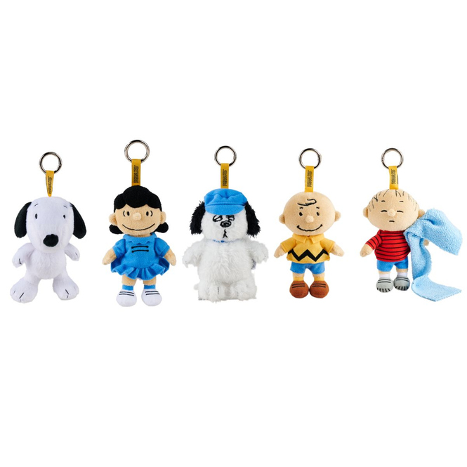 Peanuts - Plüsch-Schlüsselanhänger - URDU X Peanuts - 1 Stück