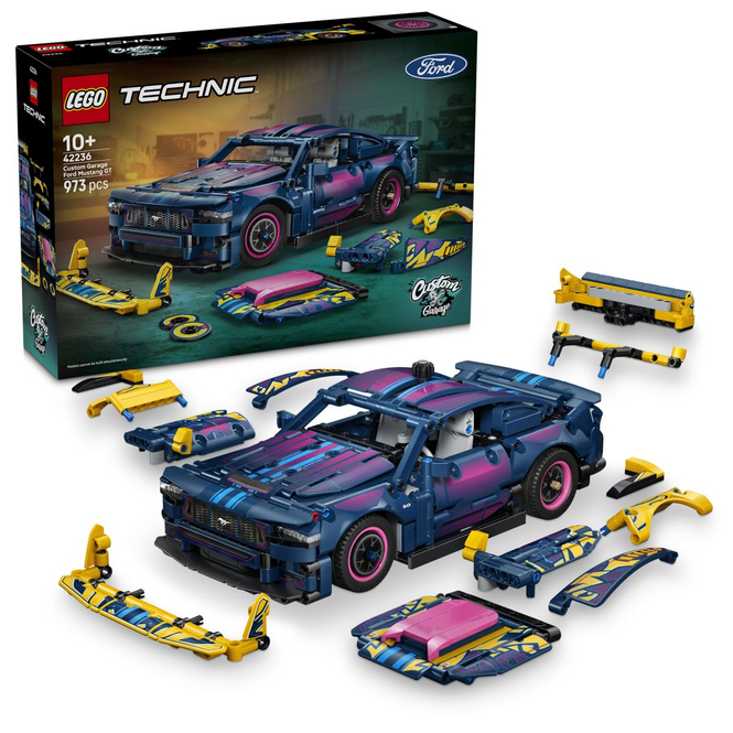 LEGO® Technic 42236 - Ford Mustang GT Auto aus der Tuning-Werkstatt