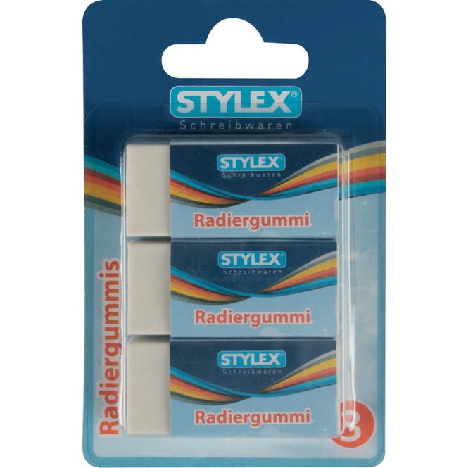 Stylex - Radiergummis - 3er Set 