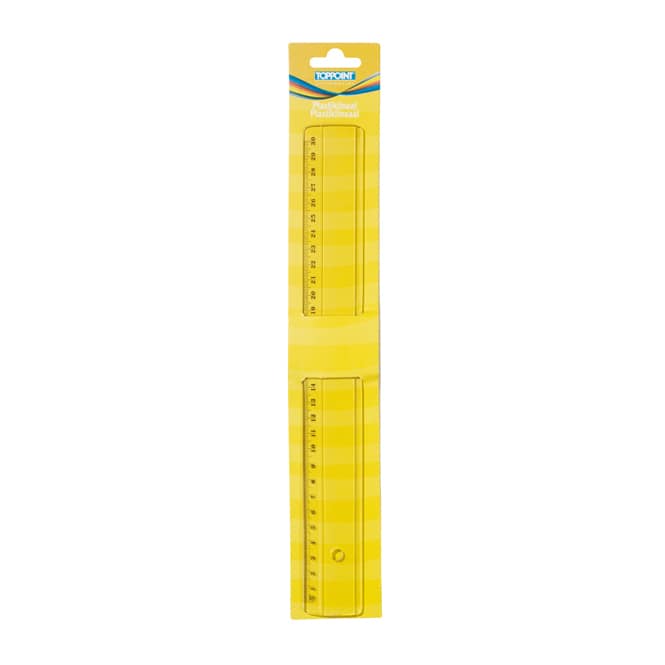 Stylex - Lineal 30cm - transparent