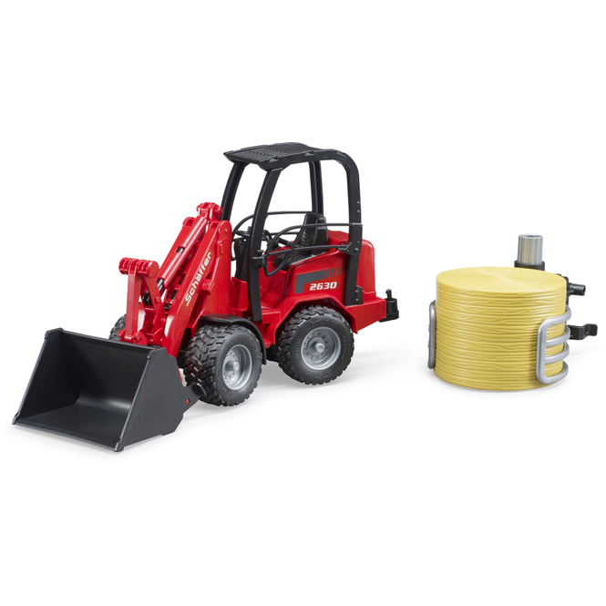 Bruder 02190 – Schäffer Chargeur 2630 – 1:16 – Pelle Et Bras Articulé – Jouet Agricole Dès 3 Ans – Plastique ABS Résistant