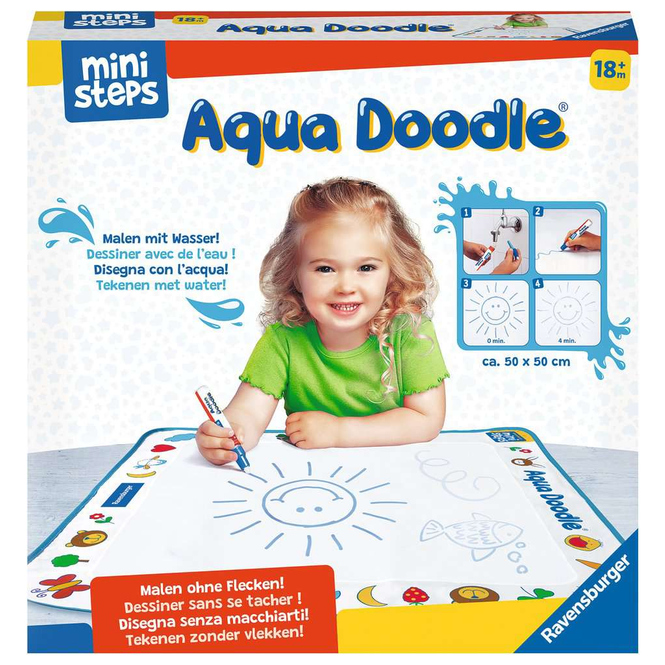 Magic Doodle Malmatte Matte für Kinder wie Aqua Doodle Malen mit Wasser 78x78cm 