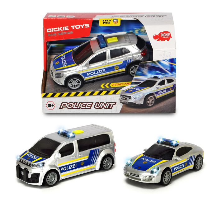DICKIE - Polizeiauto - Police Unit 