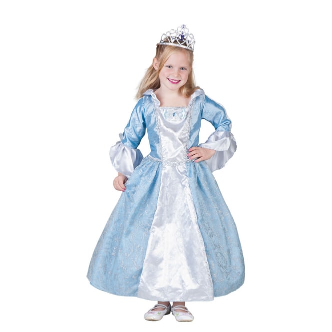 Besttoy Kinder Kostüm Prinzessin eisblau 