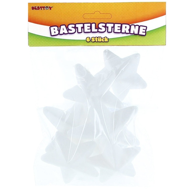 Besttoy - Bastel-Sterne - 6 Stück 