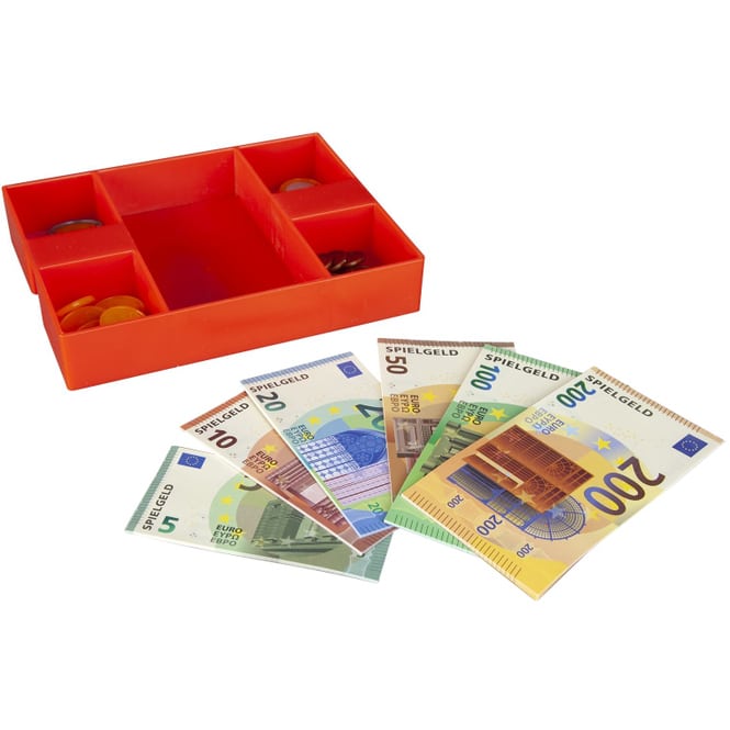 Besttoy - Geldkassette mit Euro-Spielgeld 