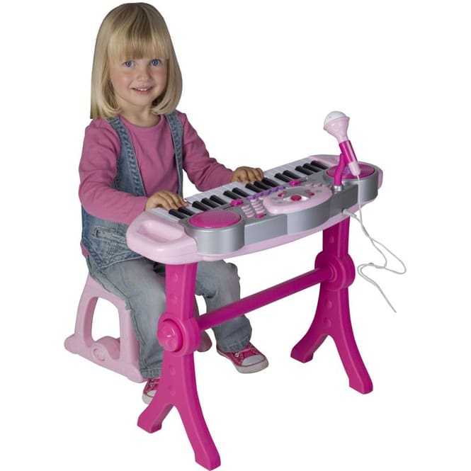 Kinder Microphone Spielzeug mit Soundeffekte und Licht für Kinder ab 3,  9,95 €