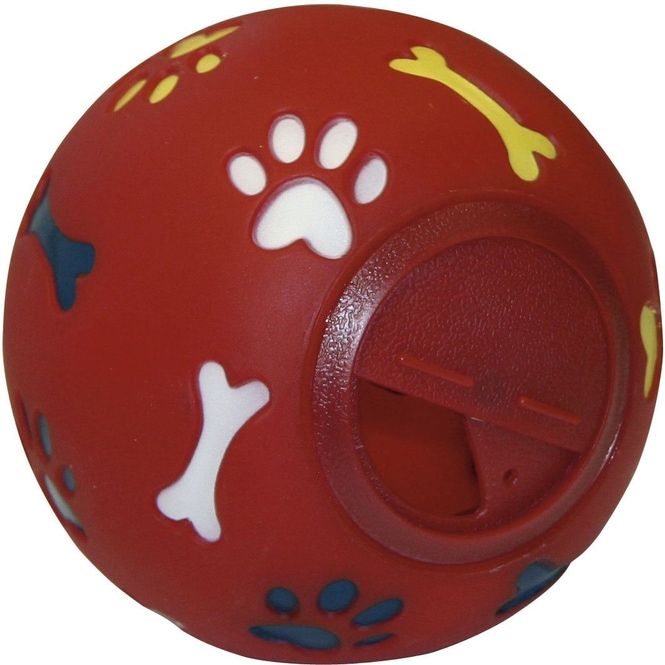 Hundespielzeug - Snackball - rot 