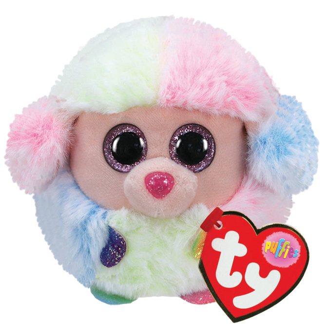 Ty Puffies - Pudel Rainbow - 7 cm 
