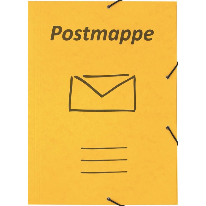 Stylex - Postmappe DIN A4 - gelb 