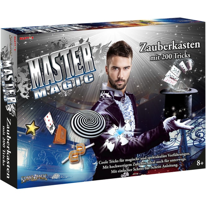 Besttoy - Master Magic Zauberkasten - 200 Zaubertricks 