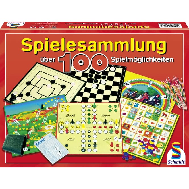 Spielesammlung 100er Schmidt Spiele 