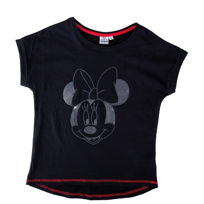 T-Shirt - Minnie Mouse - schwarz
