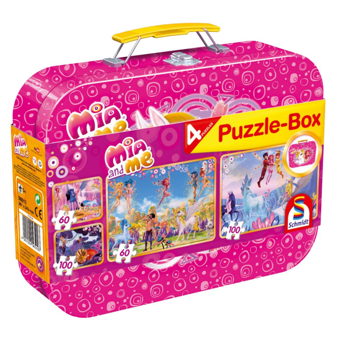 Puzzle-Box - Mia and Me - 4-in-1 