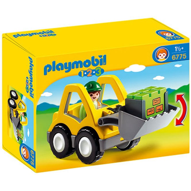 PLAYMOBIL®  6775 - Radlader - Playmobil 1-2-3 