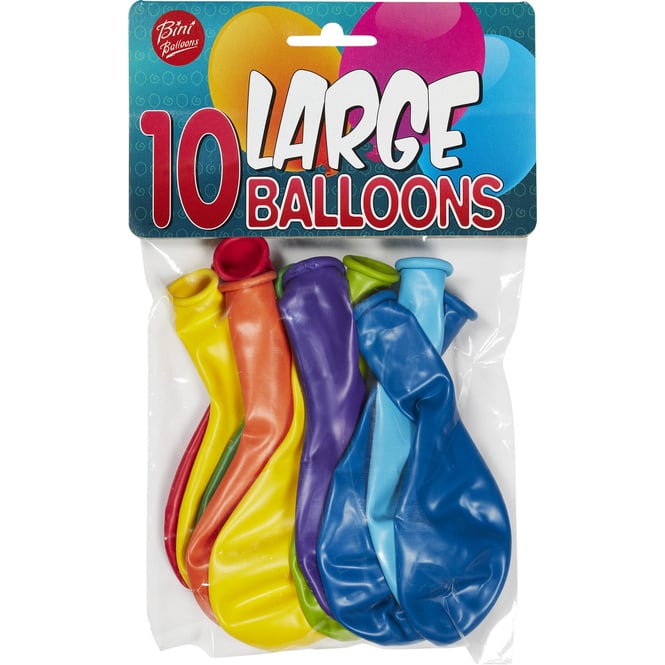 Luftballons - bunt - 10 Stück 