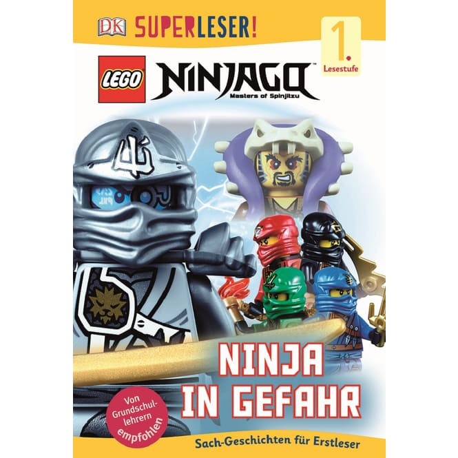 Lego Ninjago - Ninja in Gefahr - Superleser 1.Lesestufe 