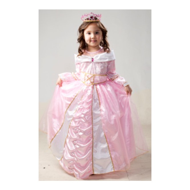 Besttoy Kinderkostüm Prinzessin weiß rosa