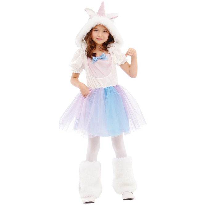 Kostüm - Kleines Einhorn - für Kinder - 2-teilig - verschiedene Größen 