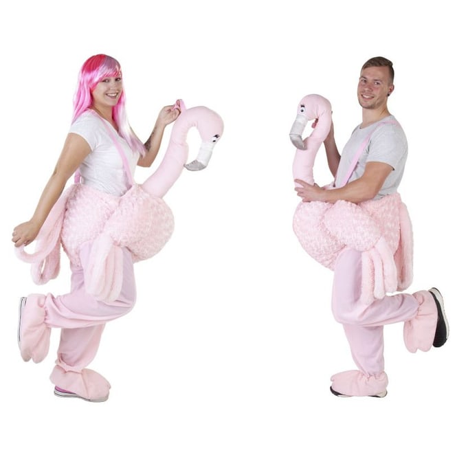 Kostüm - Flamingo - für Erwachsene 