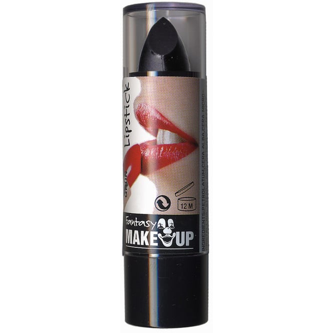 Faschingsschminke - Lippenstift - schwarz 
