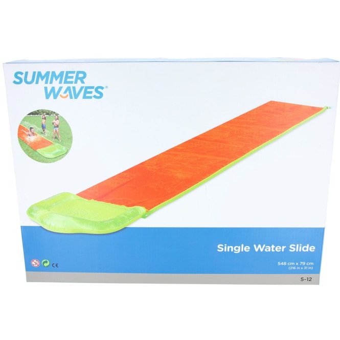 Wasserrutsche - Summer Waves - Maße: ca. 549 x 79 cm 
