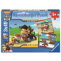 Puzzle-Box - Paw Patrol - Helden mit Fell - 3x49 Teile - Bild 1