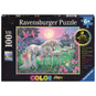 Puzzle - Einhörner im Mondschein - 100 XXL Teile - Color Starline - Bild 1