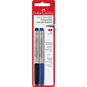 2 Folienstifte Multimark - non-permanent -fein - schwarz/blau - Bild 1