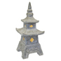 LED-Solarturm - aus Magnesia - ca. 23 x 23 x 53,5 cm - Bild 1