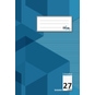 Doppelheft A4 - Lineatur 27 - liniert mit Doppelrand - 32 Blatt - Bild 1