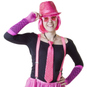 Krawatte - für Erwachsene - pink - Bild 1
